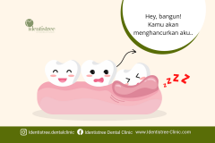 AKIBAT MEMBIARKAN GIGI IMPAKSI